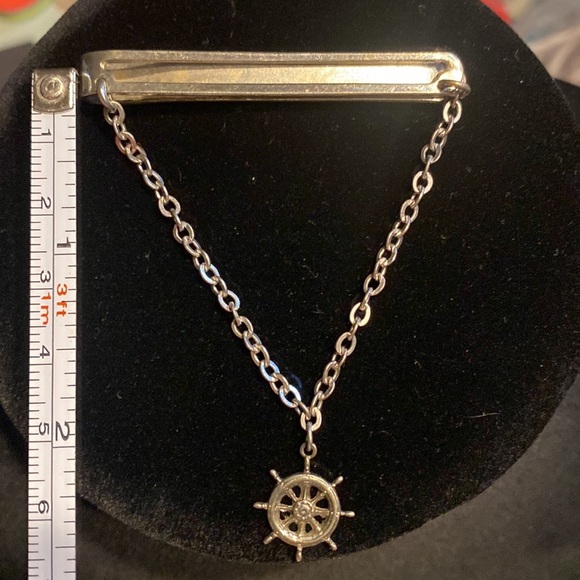 Vintage Men’s Tie Clip Giant Grip Chain Klik-It Pat. Pend.​ - Picture 4 of 5